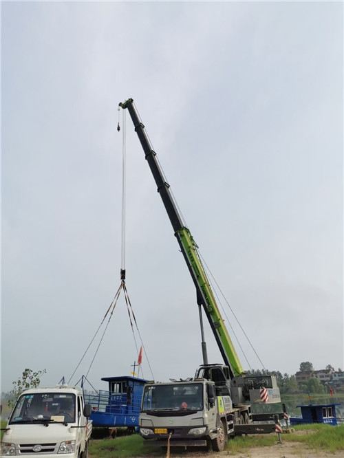 徐州市桥梁建设吊装案例